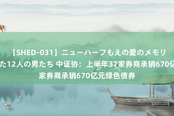 【SHED-031】ニューハーフもえの愛のメモリー 通り過ぎた12人の男たち 中证协：上半年37家券商承销670亿元绿色债券