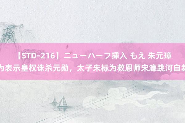 【STD-216】ニューハーフ挿入 もえ 朱元璋为表示皇权诛杀元勋，太子朱标为救恩师宋濂跳河自裁